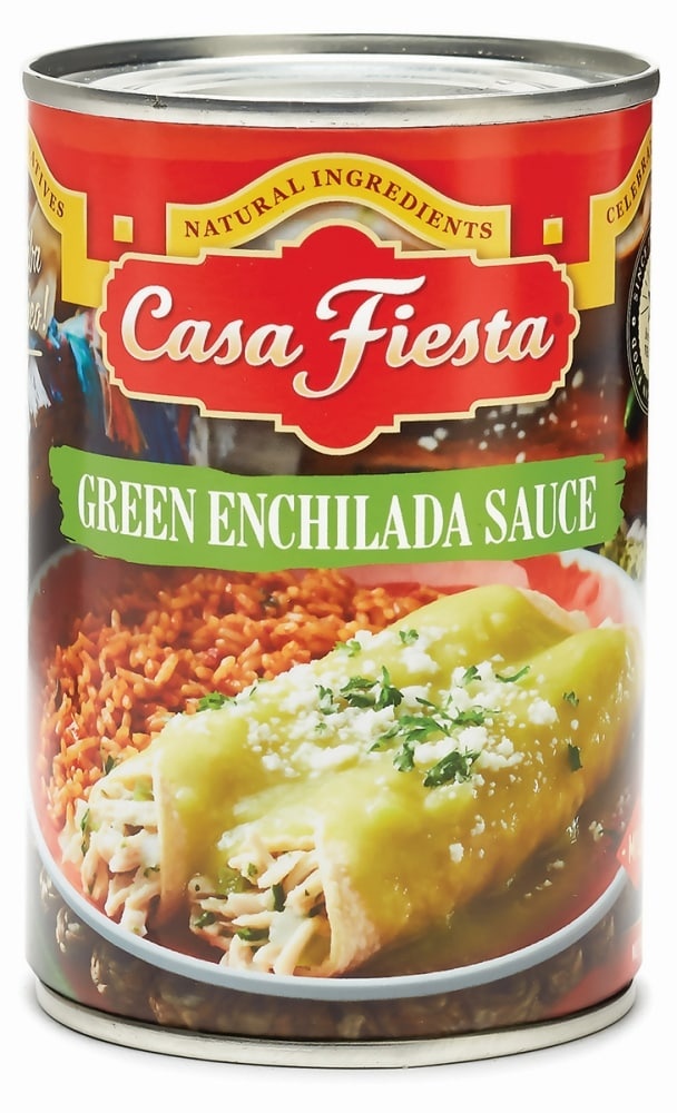 slide 1 of 1, Casa Fiesta Mild Green Enchilada Sauce, 10 oz