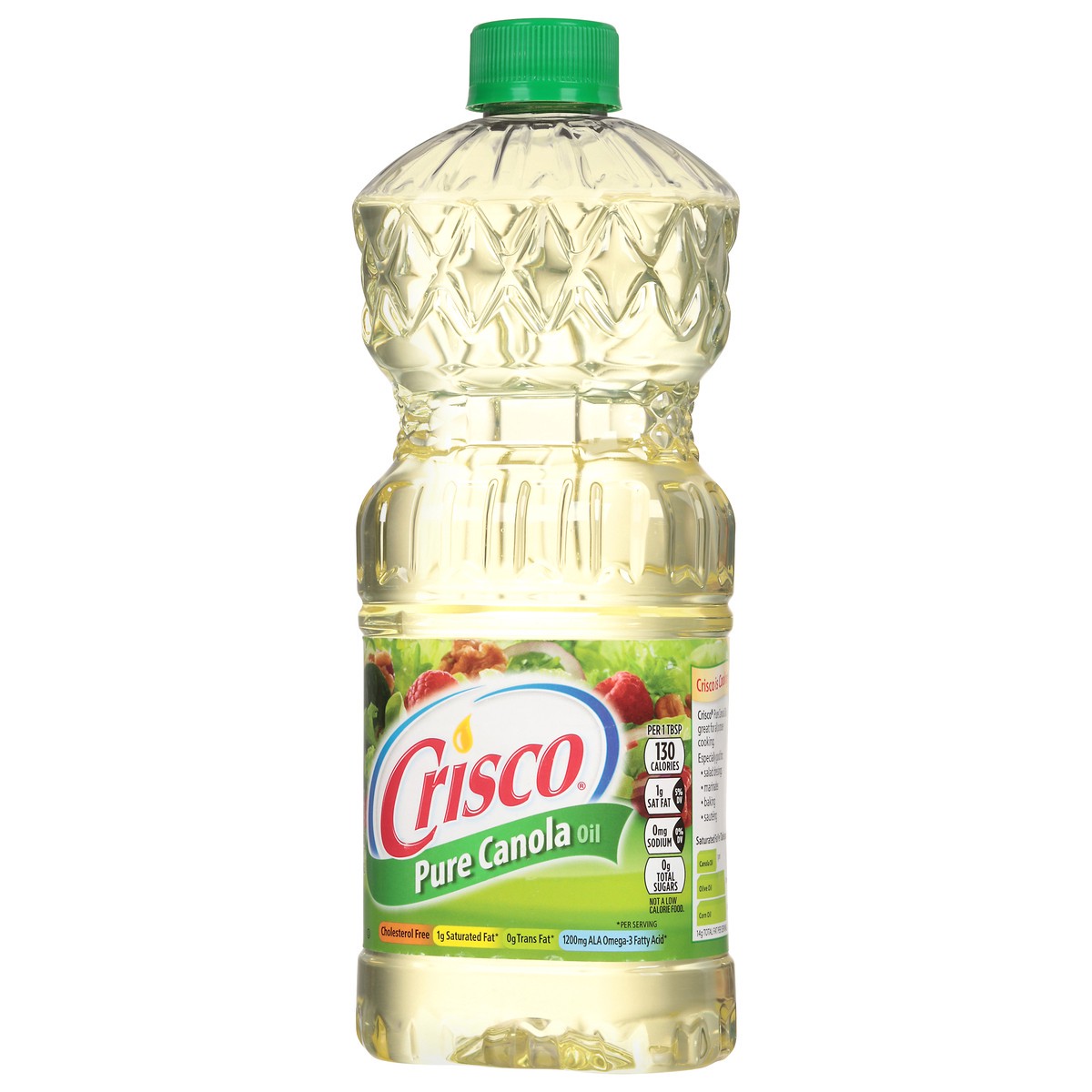 slide 2 of 16, Crisco Pure Canola Oil, Gluten-Free, 40 fl oz, 40 fl oz
