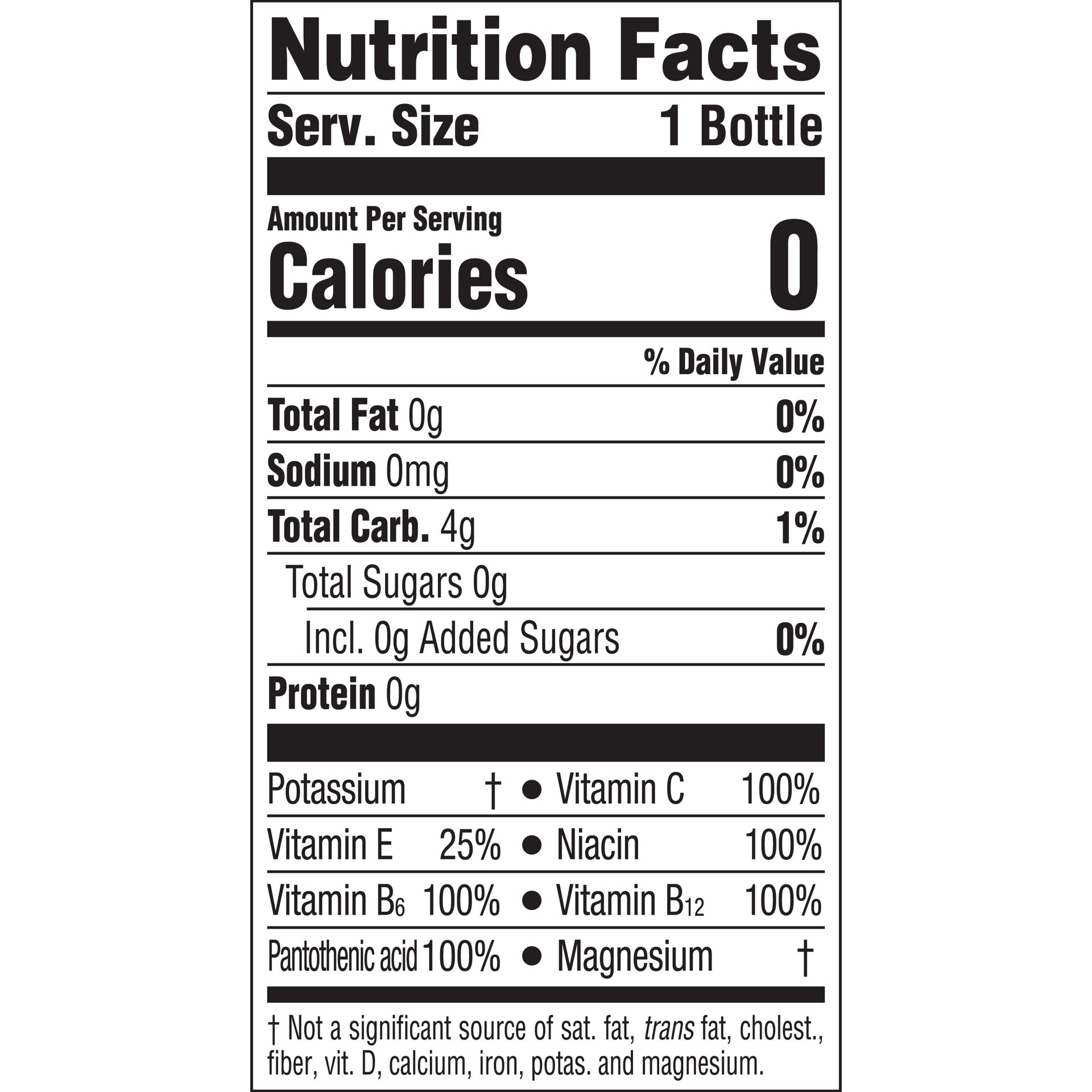 slide 3 of 7, Vitaminwater Zero Sugar Go-Go, Electrolyte Enhanced Water W/ Vitamins, Mixed Berry Drink, 20 Fl Oz, 20 fl oz