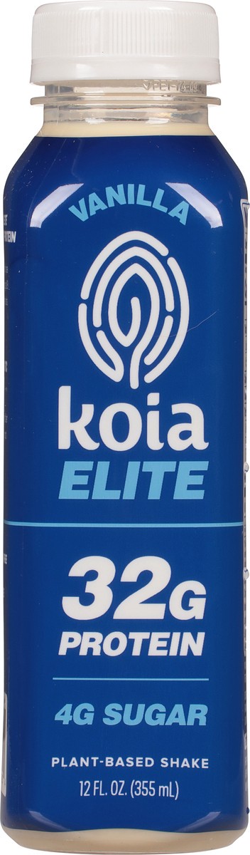 slide 11 of 15, Koia Plant-Based Vanilla Shake 12 fl oz, 12 fl oz