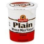 slide 1 of 1, ShopRite Yogurt Whole Milk Plain, 32 oz