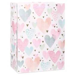 American Greetings Scattered Hearts Wedding Jumbo Gift Bag