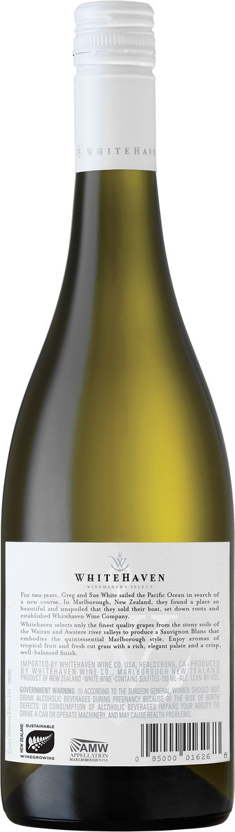 slide 4 of 4, Whitehaven Winemakers Select Sauvignon Blanc White Wine 750ml, 750 ml