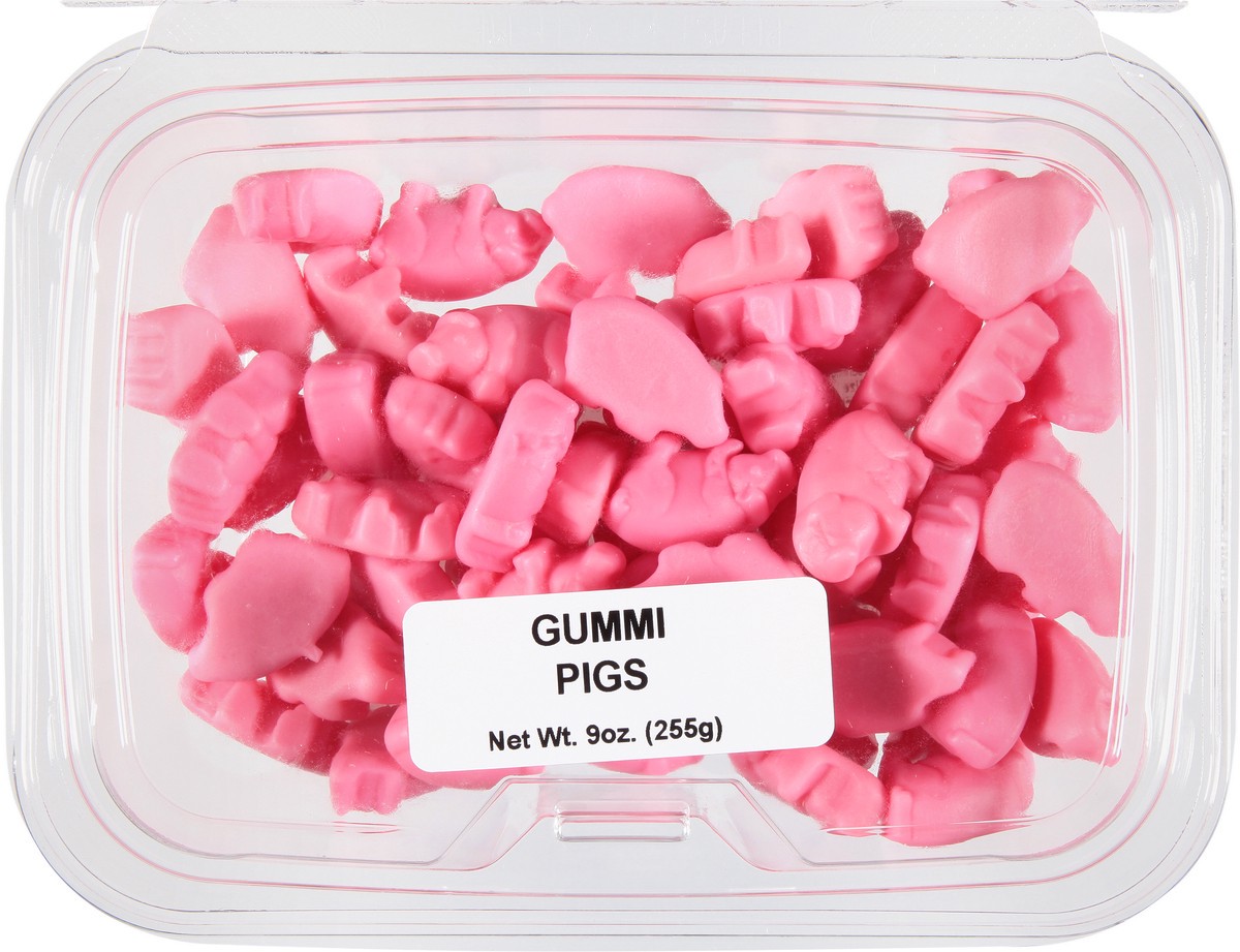 slide 8 of 9, JLM Manufacturing Gummi Pigs 9 oz, 9 oz