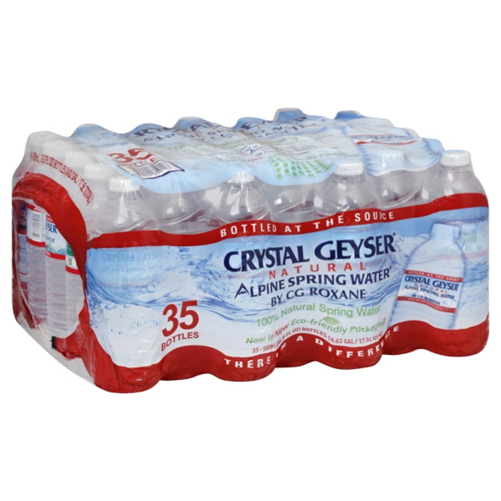 slide 1 of 1, Crystal Geyser Water, 35 ct; 16.9 fl oz