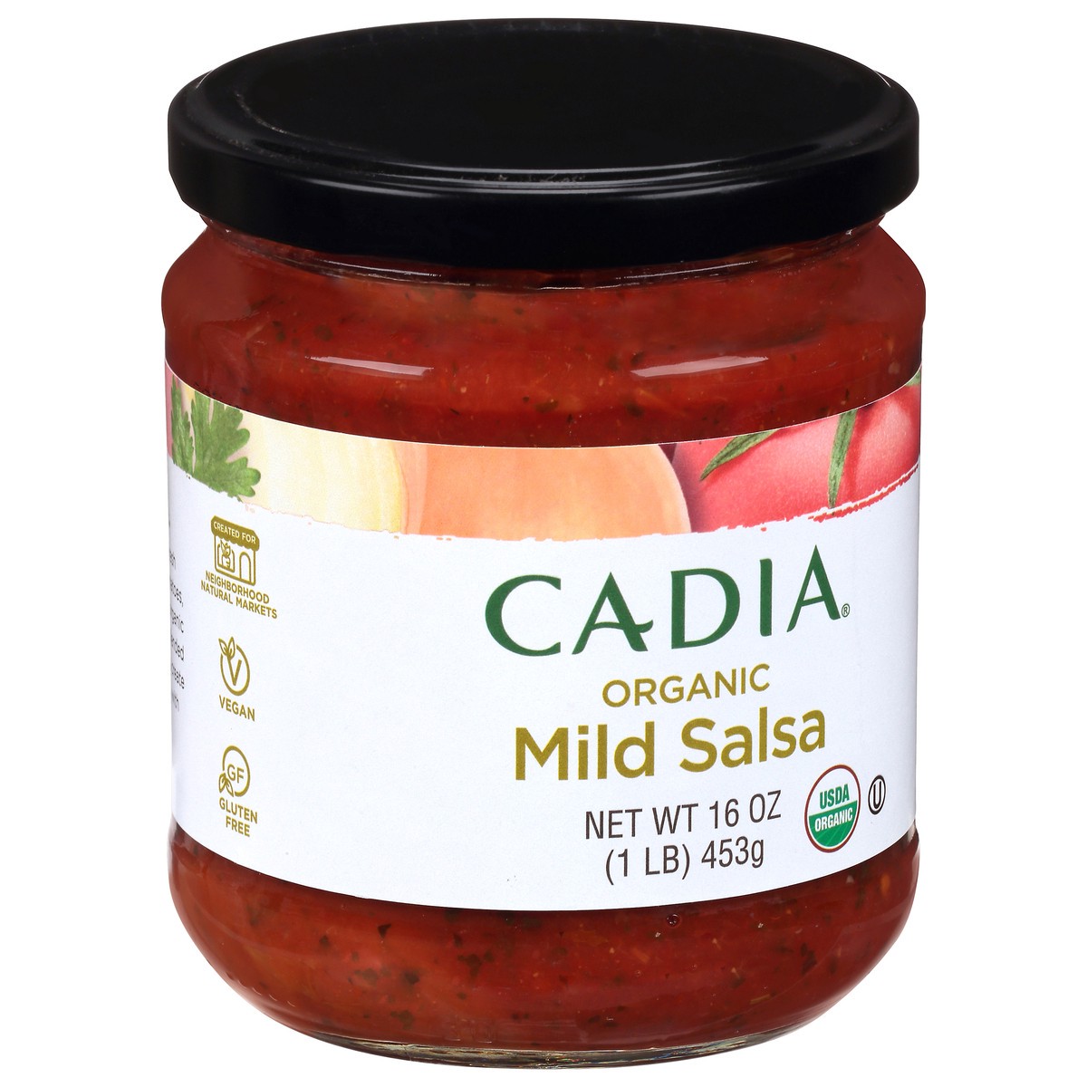 slide 4 of 13, Cadia Organic Mild Salsa 16 oz, 16 oz