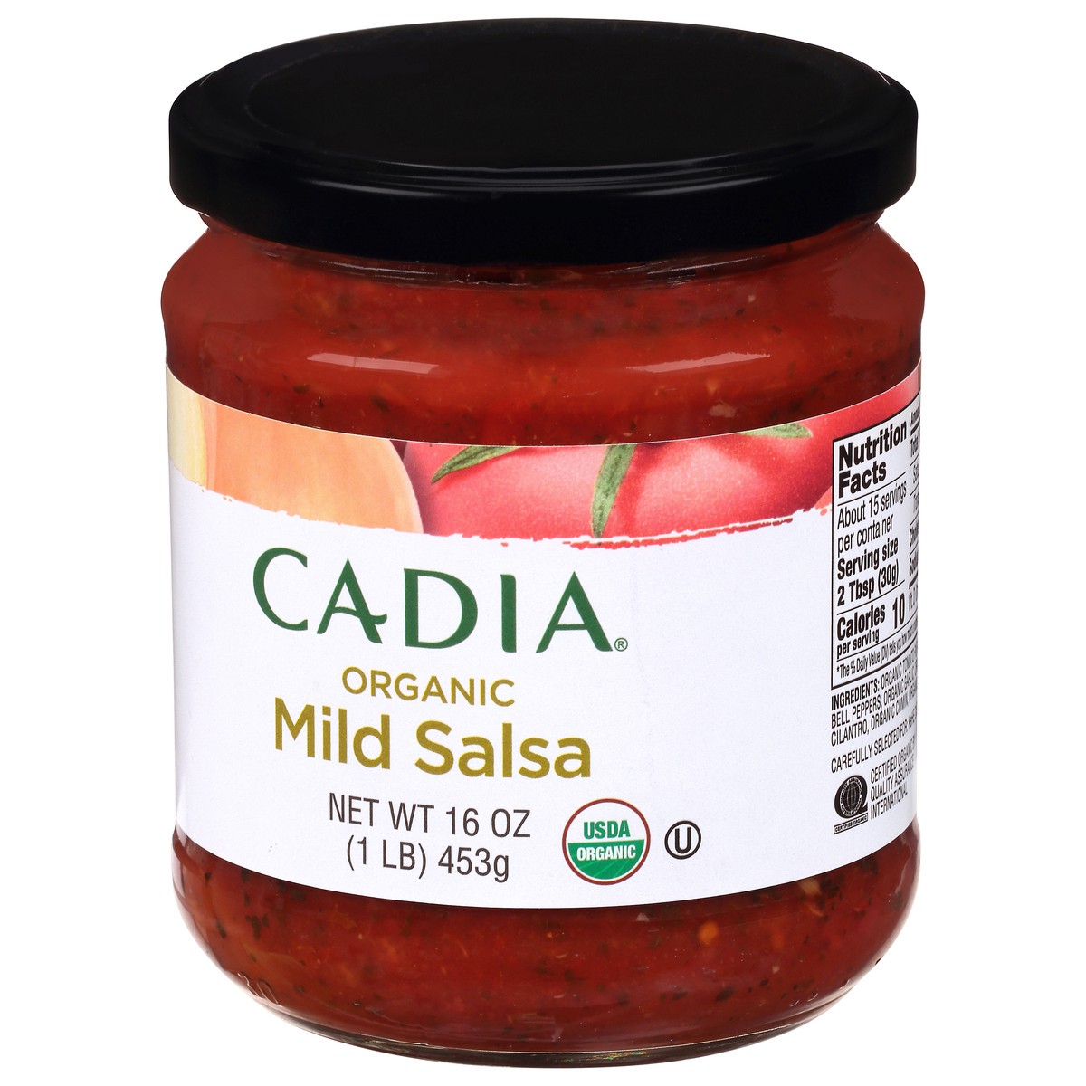 slide 8 of 13, Cadia Organic Mild Salsa 16 oz, 16 oz