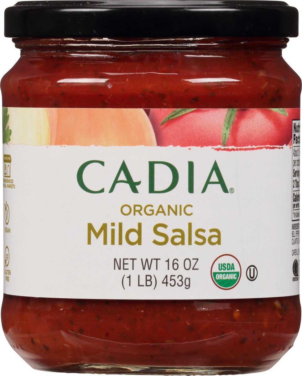slide 9 of 13, Cadia Organic Mild Salsa 16 oz, 16 oz