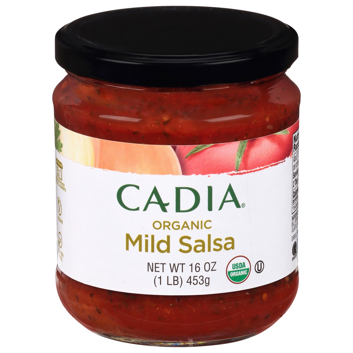 slide 1 of 13, Cadia Organic Mild Salsa 16 oz, 16 oz