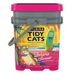 Purina Tidy Cats Bahama Sunset Scented Clumping Cat Litter Odor Control Formula