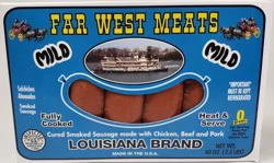 Far West Meats Smoked Louisiana Mild Links