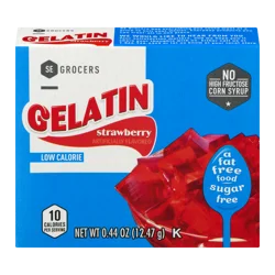 SE Grocers Sf Strawberry Gelatn