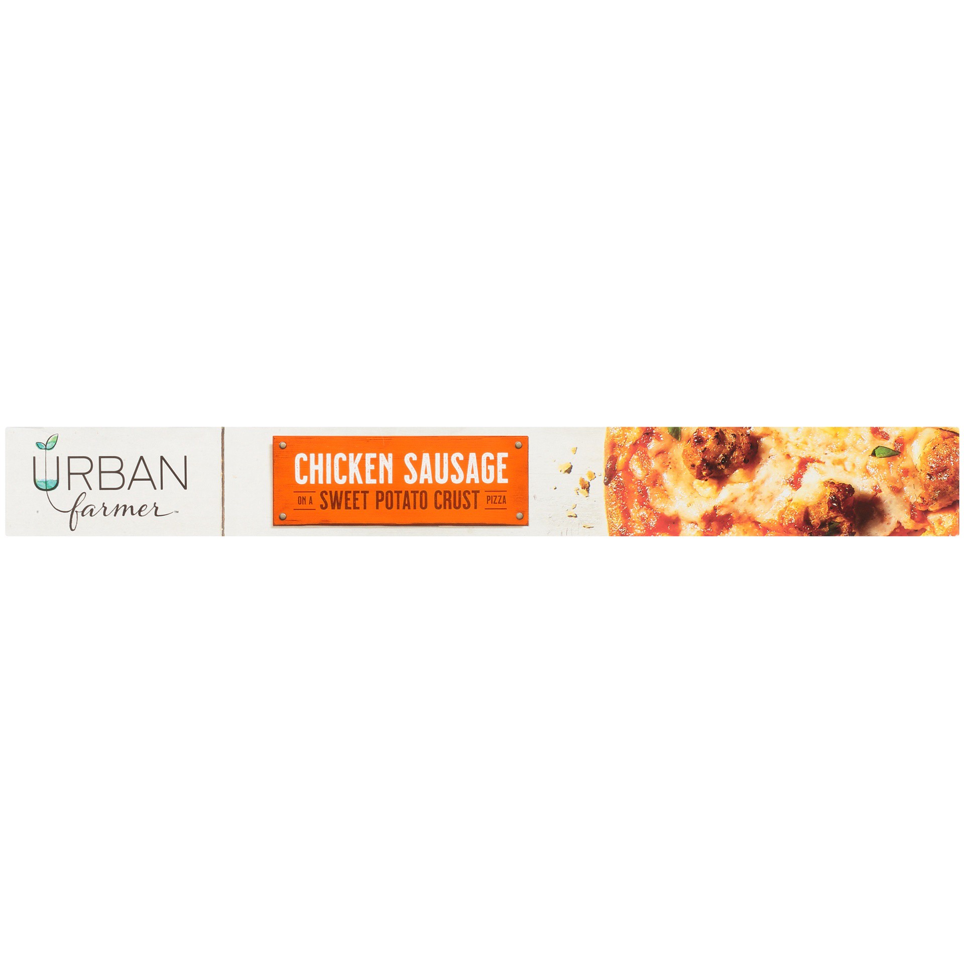 slide 6 of 8, Urban Farmer Chicken Sausage On A Sweet Potato Crust Pizza, 14.3 oz