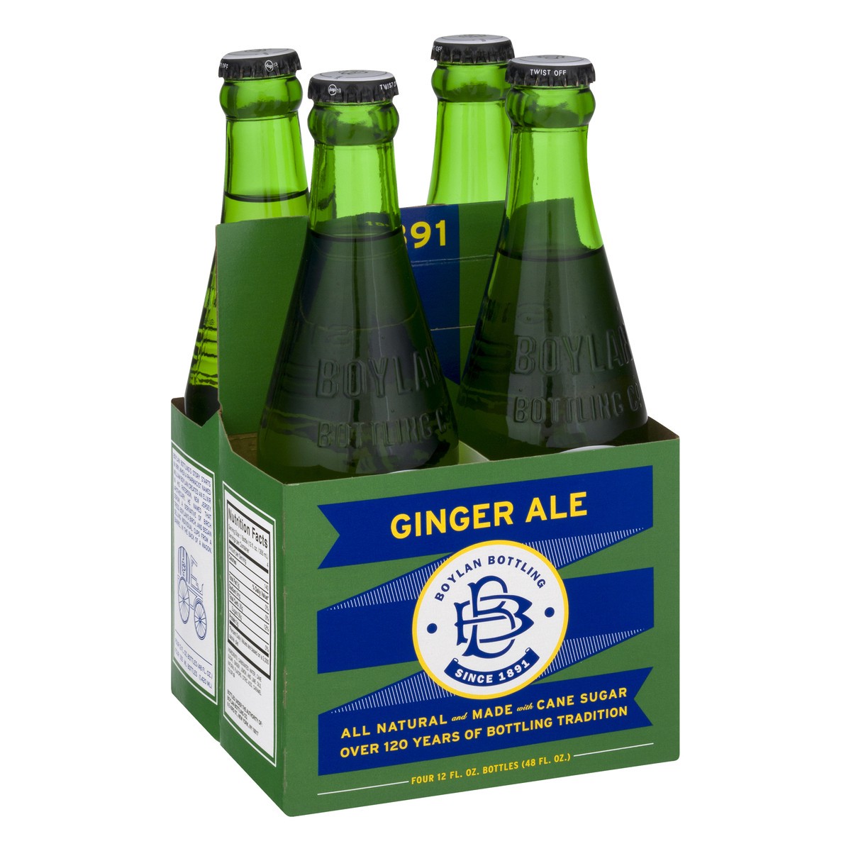 slide 3 of 9, Boylan Ginger Ale - 4 ct; 12 oz, 4 ct; 12 oz