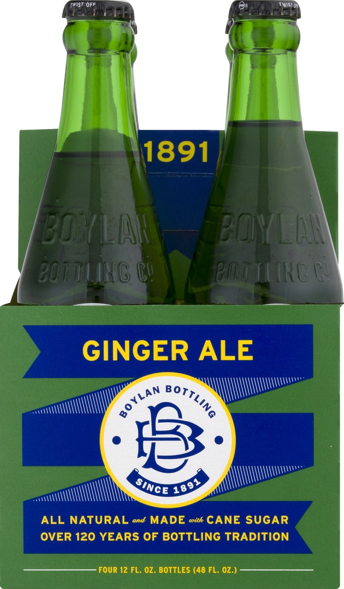 slide 7 of 9, Boylan Ginger Ale - 4 ct; 12 oz, 4 ct; 12 oz