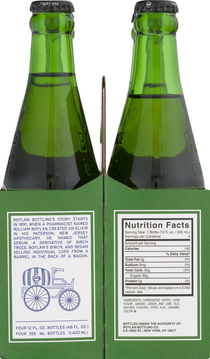 slide 2 of 9, Boylan Ginger Ale - 4 ct; 12 oz, 4 ct; 12 oz