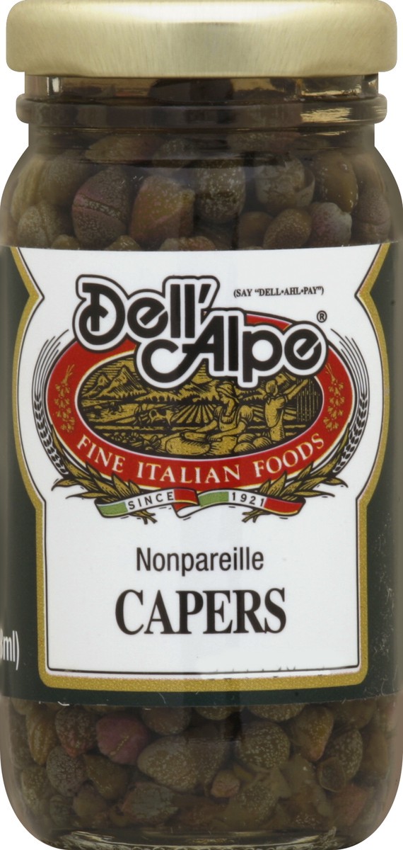 slide 2 of 2, Dell'Alpe Capers 3 oz, 3 oz