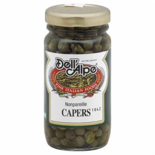 slide 1 of 2, Dell'Alpe Capers 3 oz, 3 oz