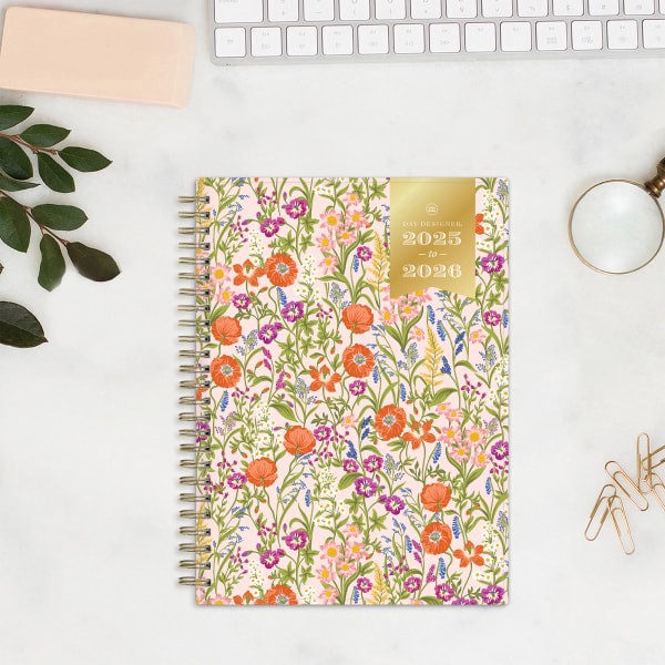 slide 10 of 10, Blue Sky 2025-2026 Day Designer June Notes Weekly/Monthly Academic Planning Calendar, 5-7/8"" x 8-5/8"", July 2025 to June 2026, 151696, 1 ct