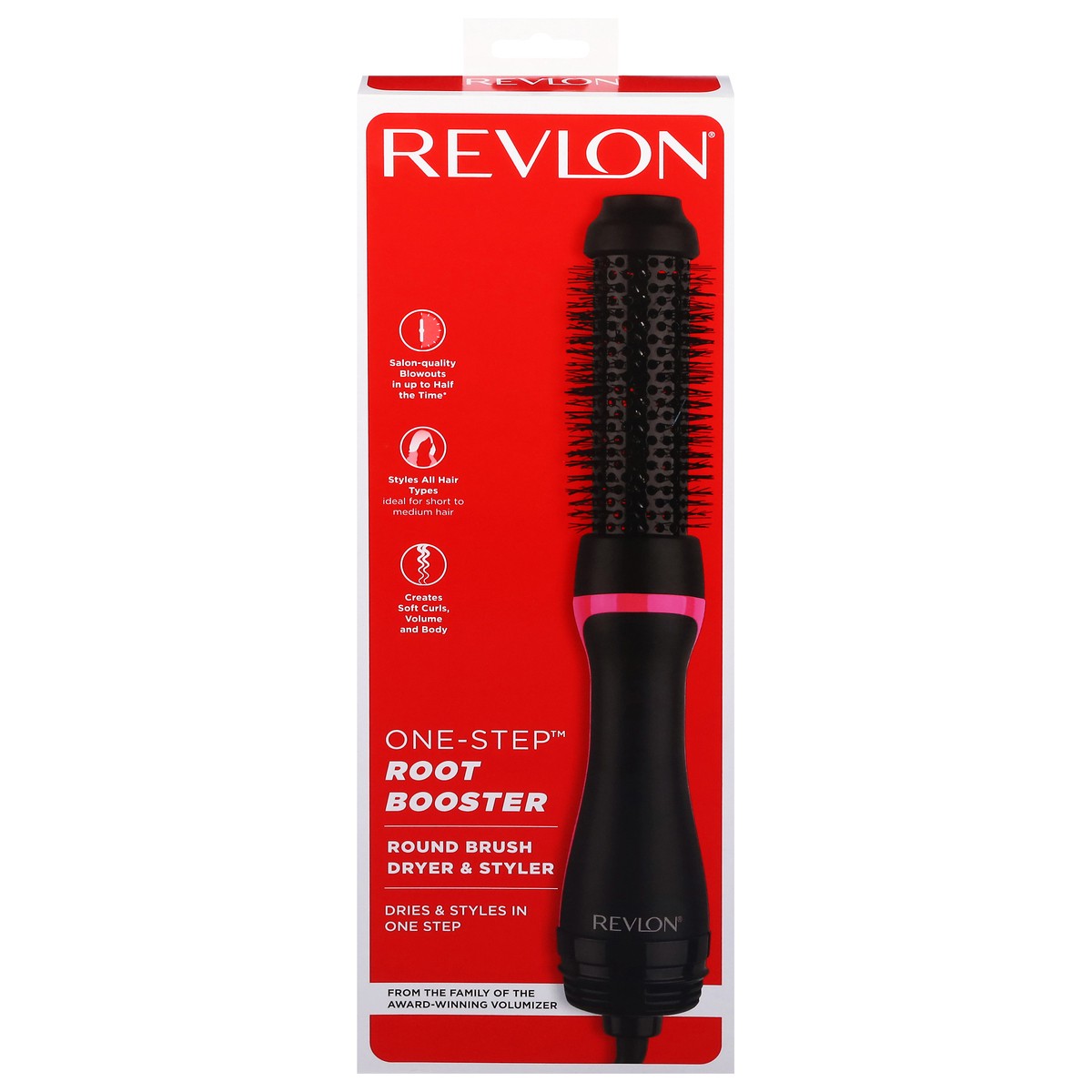 slide 1 of 13, Revlon Round Dryer & Styler Brush 1 Each, 1 ct