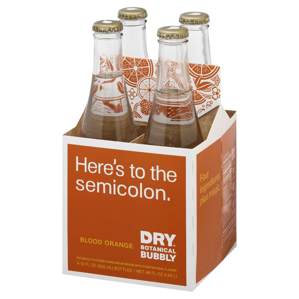 slide 5 of 12, Dry Soda Blood Orange Dry Blood Orange Soda, 12 oz