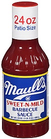 slide 1 of 1, Maull's Sweet-N-Mild Barbecue Sauce, 24 oz