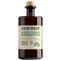 High West Utah Whiskey Manhattan Barrel Finished Premixed Cocktail