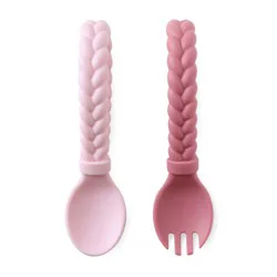 Itzy Ritzy Sweetie Spoon and Fork Pink
