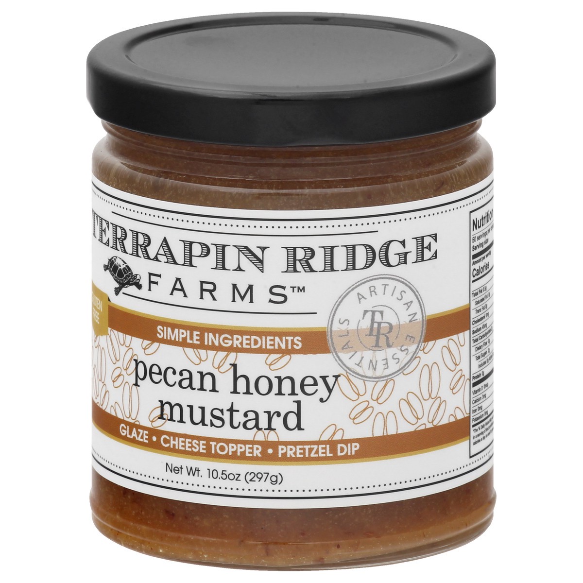 slide 3 of 9, Terrapin Ridge Terrapin Ridge Pecan Honey Mustard, 10.5 oz