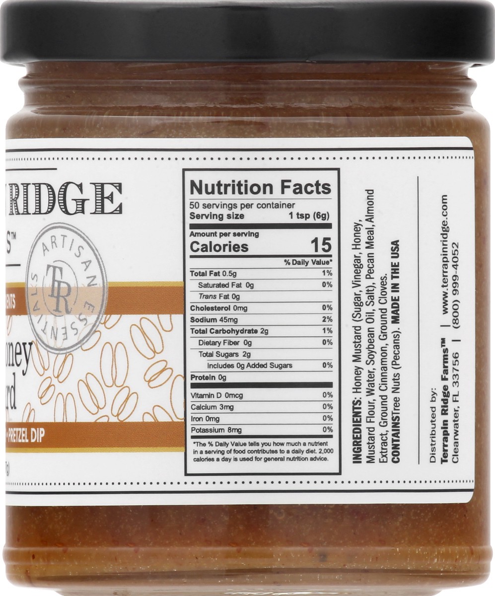 slide 8 of 9, Terrapin Ridge Terrapin Ridge Pecan Honey Mustard, 10.5 oz
