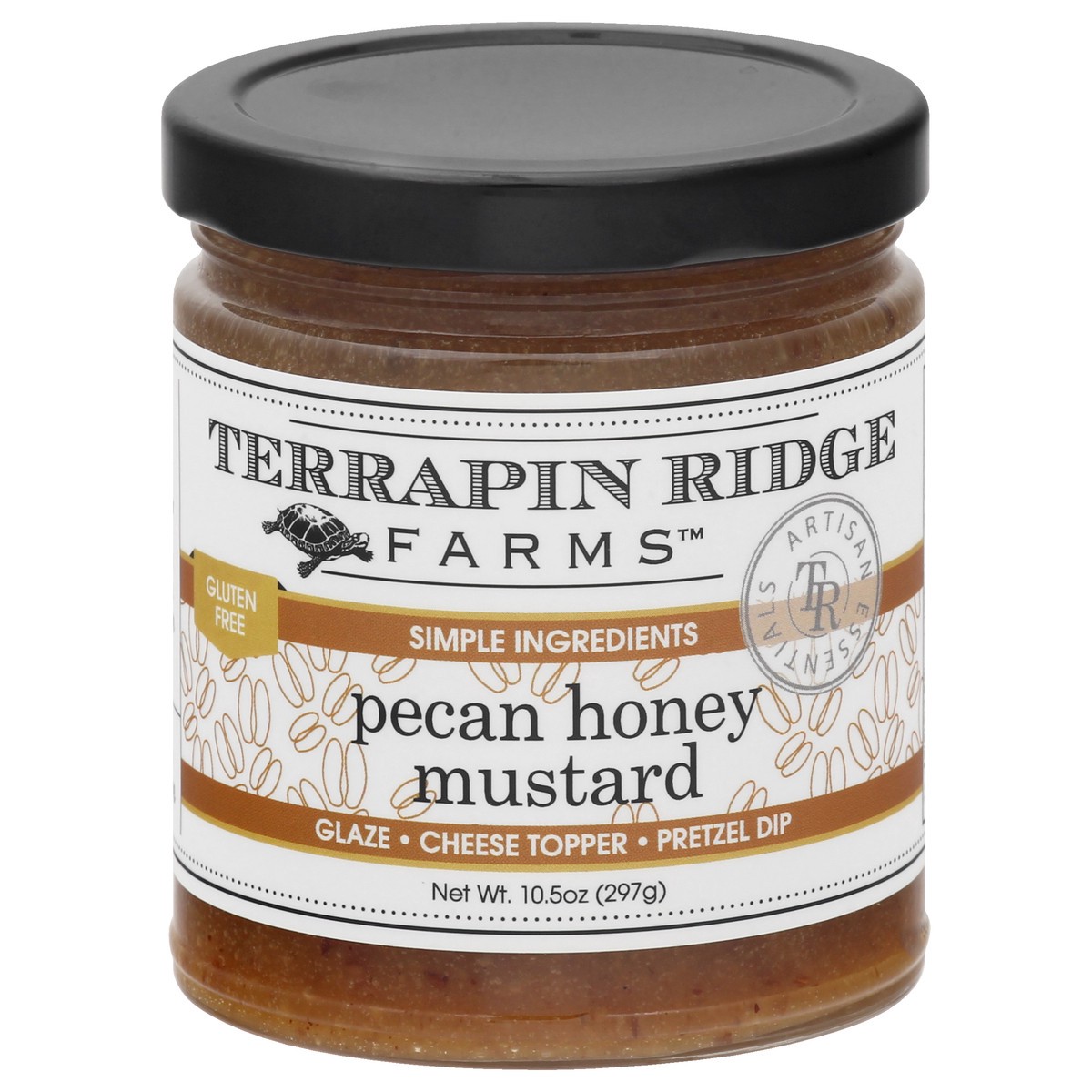 slide 1 of 9, Terrapin Ridge Terrapin Ridge Pecan Honey Mustard, 10.5 oz
