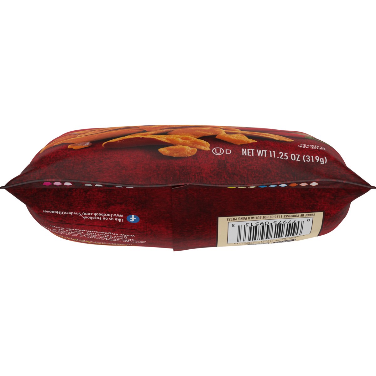 slide 4 of 9, Snyder's of Hanover Hot Buffalo Wing Flavored Pretzel Pieces, 11.25 Oz, 11.25 oz