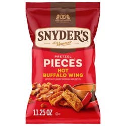 Snyder's of Hanover Hot Buffalo Wing Flavored Pretzel Pieces, 11.25 Oz