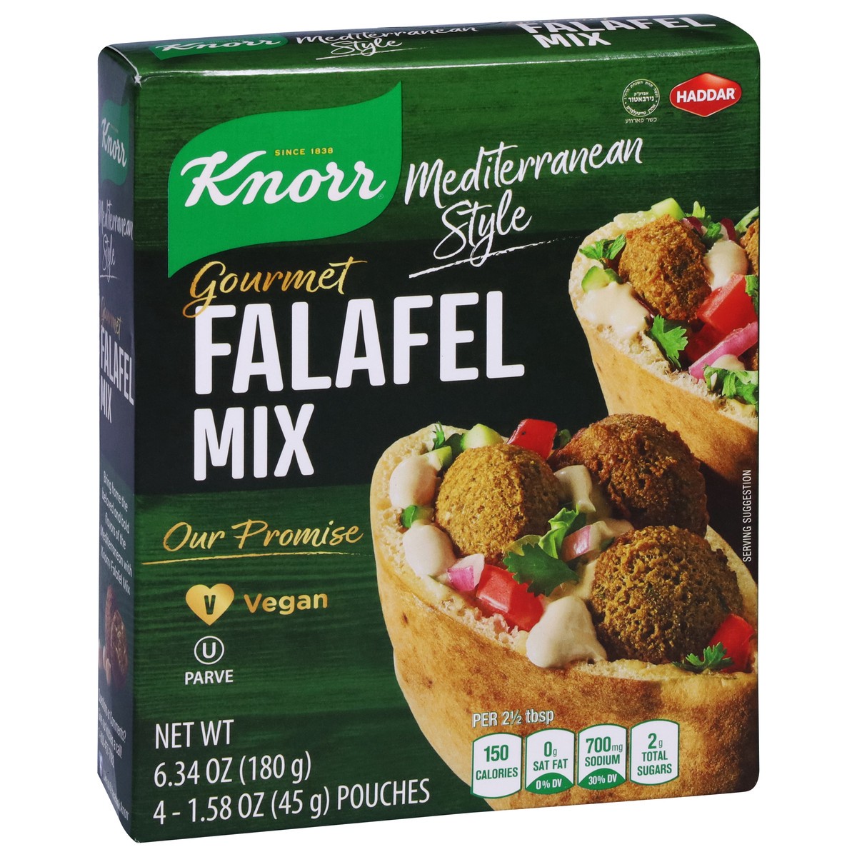 slide 4 of 9, Knorr Falafel Mix - 6.35oz, 6.35 oz