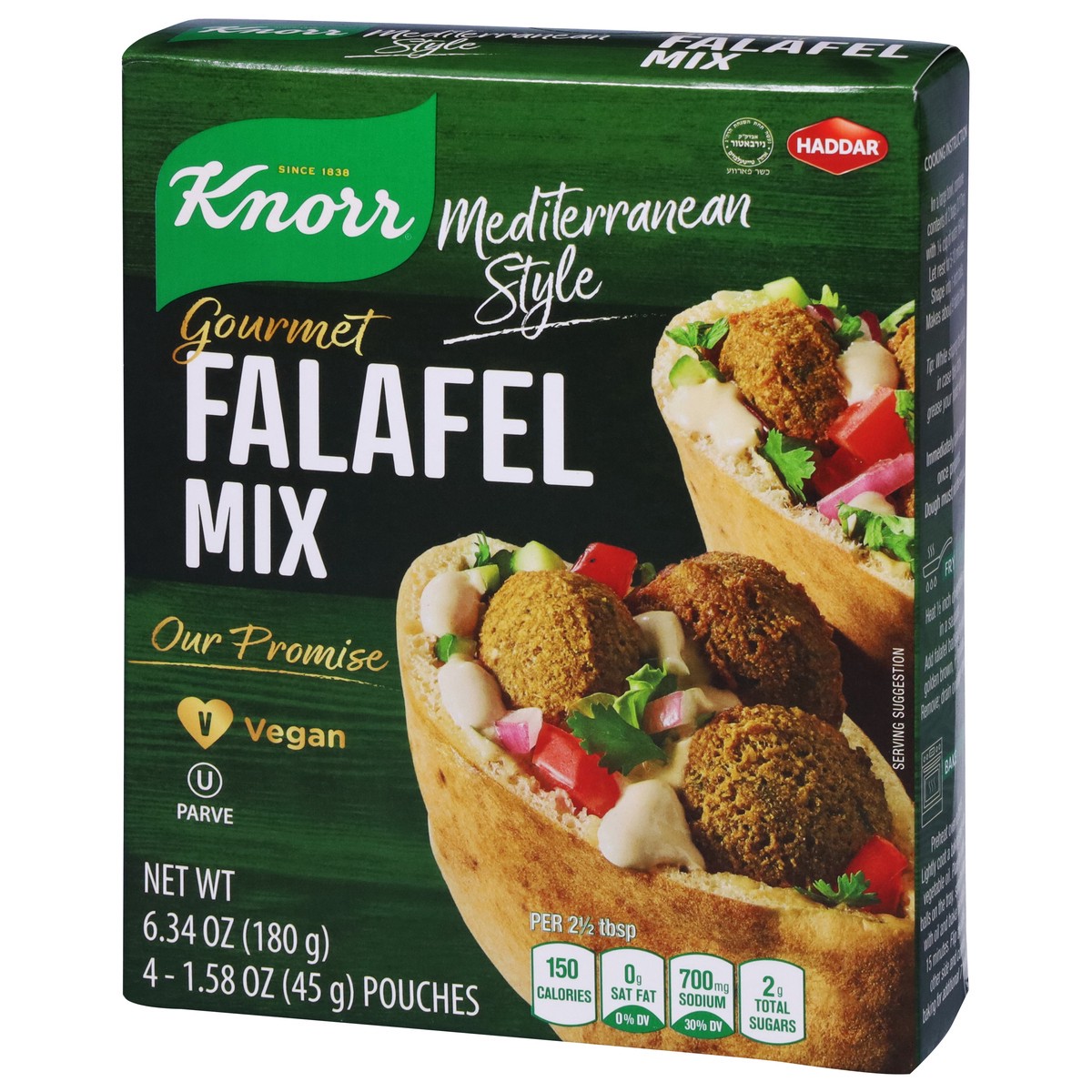 slide 9 of 9, Knorr Falafel Mix - 6.35oz, 6.35 oz