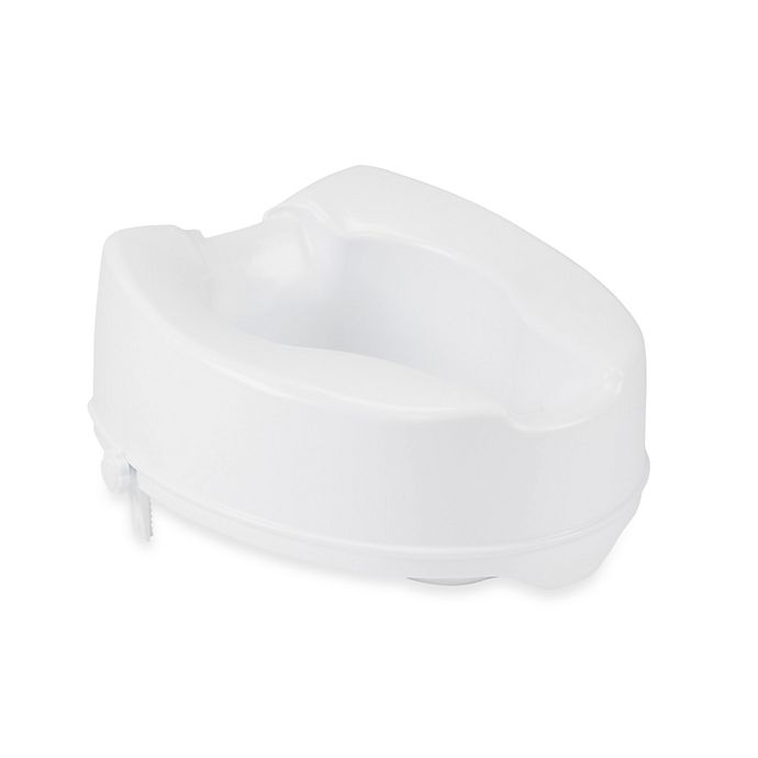 slide 1 of 1, Drive Medical Raised Toilet Seat with Lock, Standard Seat, 6'', 1 ct
