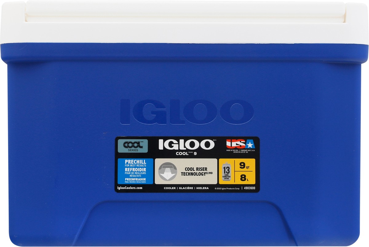 slide 4 of 9, Igloo 9 Quart Laguna Blue, 1 ct