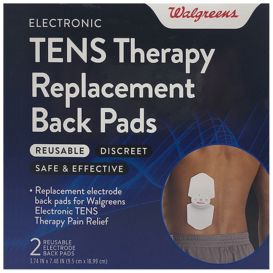 slide 1 of 5, Walgreens Tens Therapy Replacement Back Pads, 2 ct