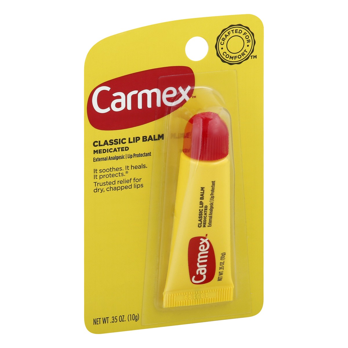 slide 4 of 9, Carmex Medicated Classic Lip Balm Squeeze Tube, 0.35 oz