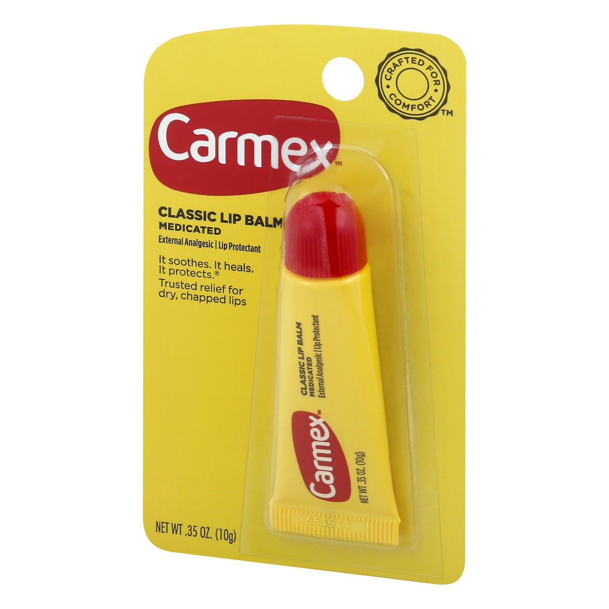 slide 3 of 9, Carmex Medicated Classic Lip Balm Squeeze Tube, 0.35 oz