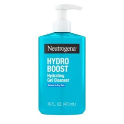 Neutrogena Hydro Boost Face Wash, Hyaluronic Acid Hydrating Cleansing Gel, 16 Fl. Oz