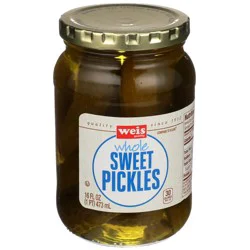 Weis Quality Sweet Whole Pickles