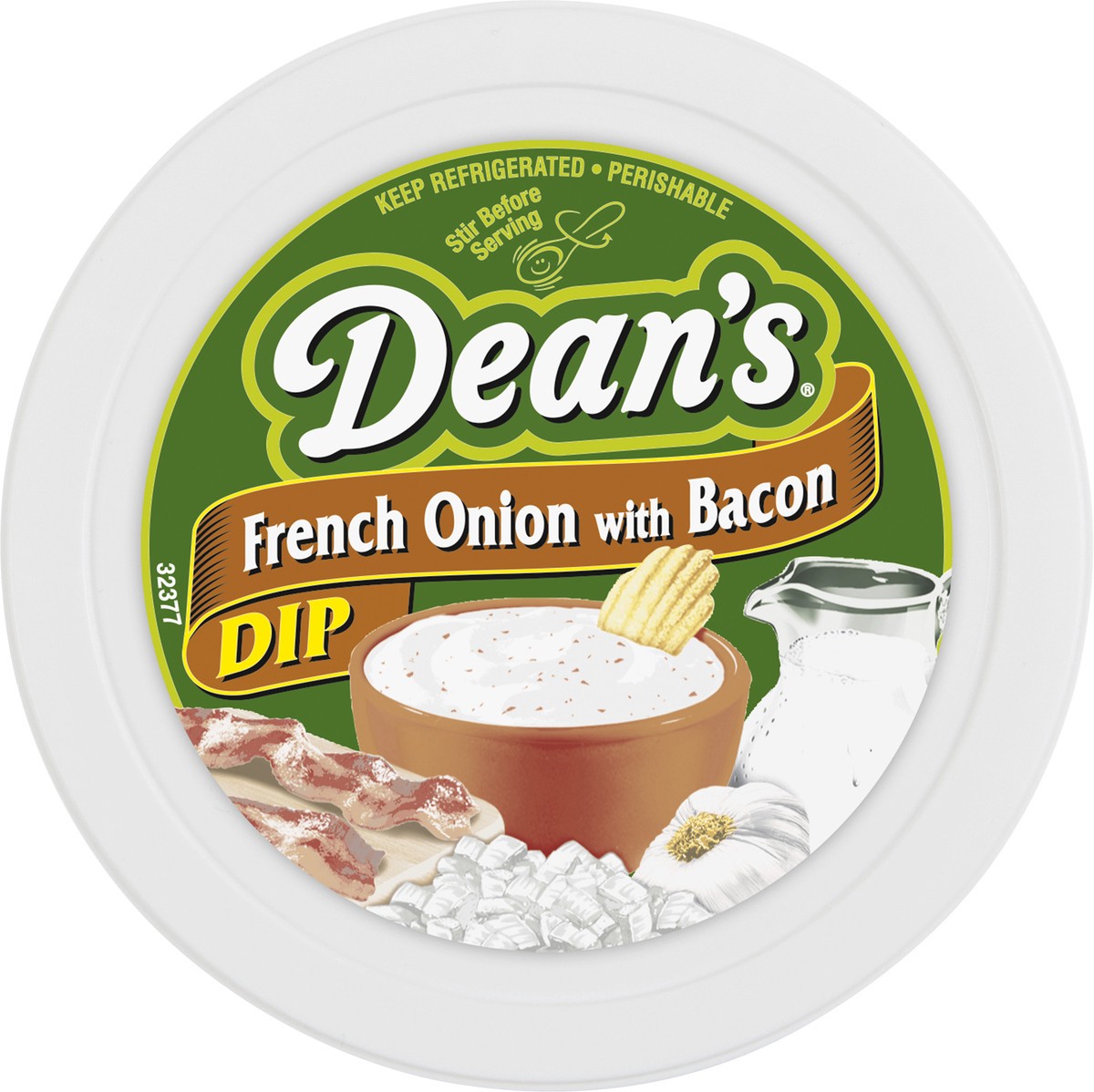 slide 12 of 13, Dean's French Onion with Bacon Dip 16 oz, 16 oz