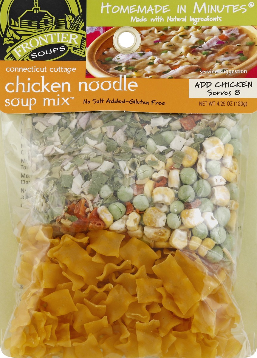 slide 1 of 4, Frontier Soups Chicken Noodle Soup Mix, 4.25 oz