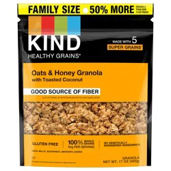KIND Healthy Grains Clusters, Oats & Honey