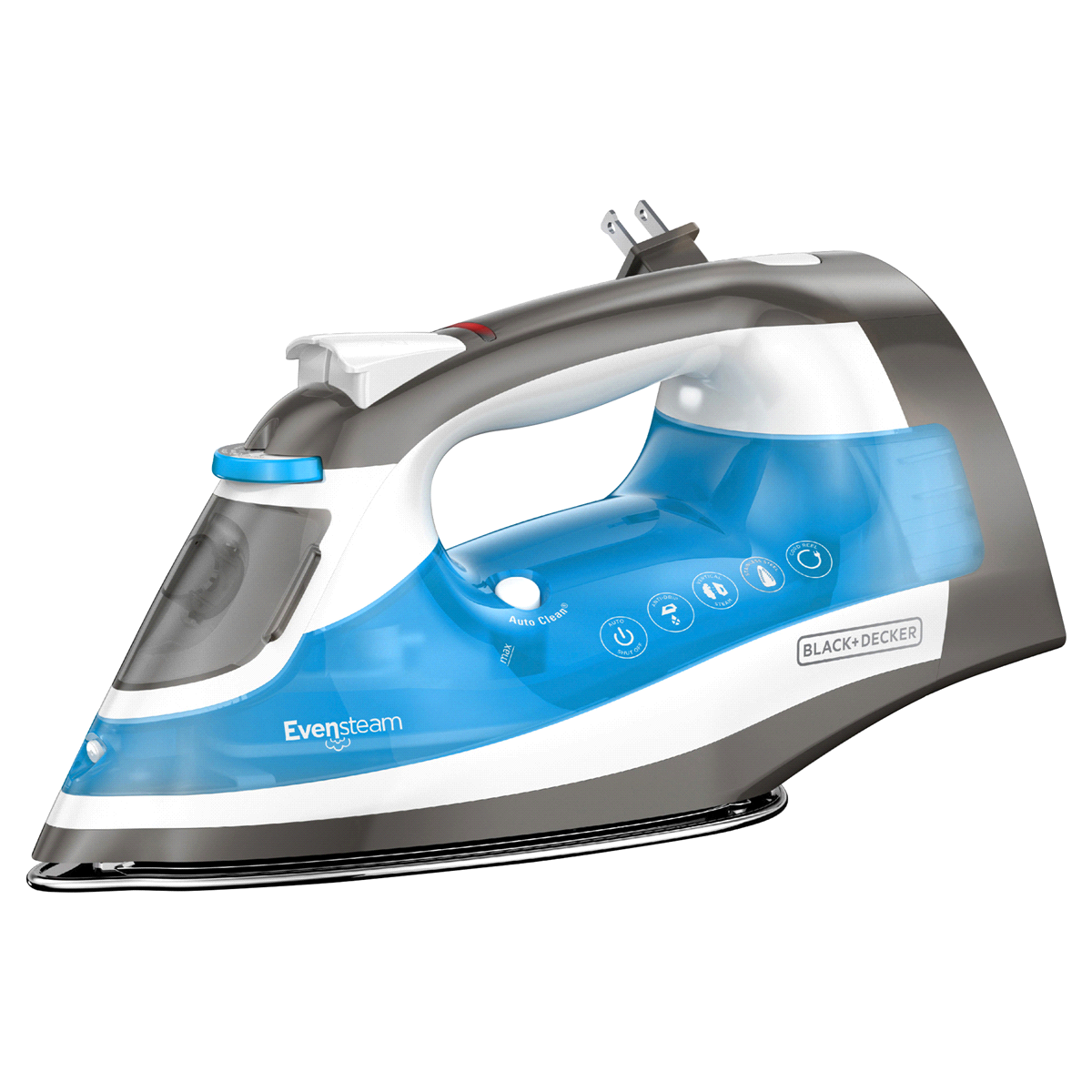 slide 5 of 13, Black + Decker One Step Steam Iron, 1 ct