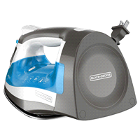 slide 7 of 13, Black + Decker One Step Steam Iron, 1 ct