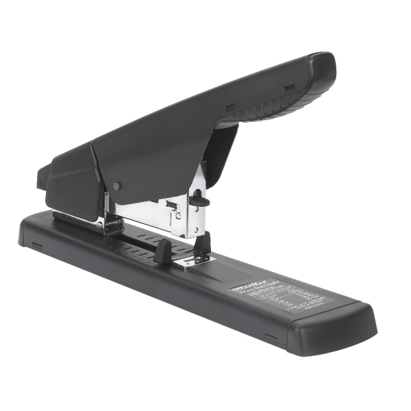 slide 1 of 2, OfficeMax 120-Sheet Stapler, Black, 1 ct