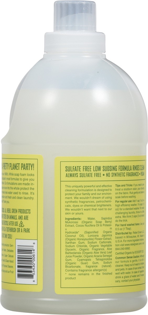 slide 2 of 9, Rebel Green Lemon Lndry Det Peppermint, 64 fl oz