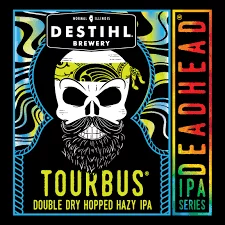 Destihl Tour Bus Hazy IPA 4 pack 16 oz Can